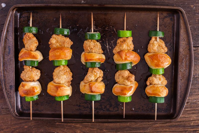 Chicken Nugget Skewers