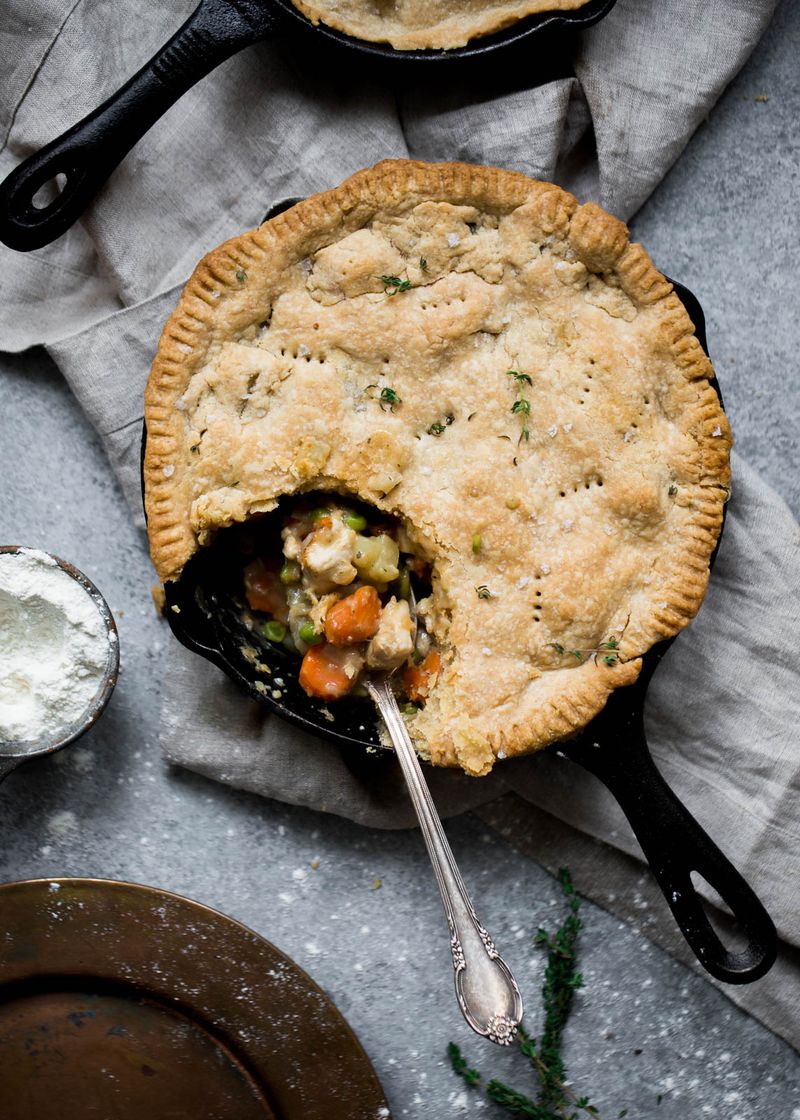 Skinny Chicken Pot Pie