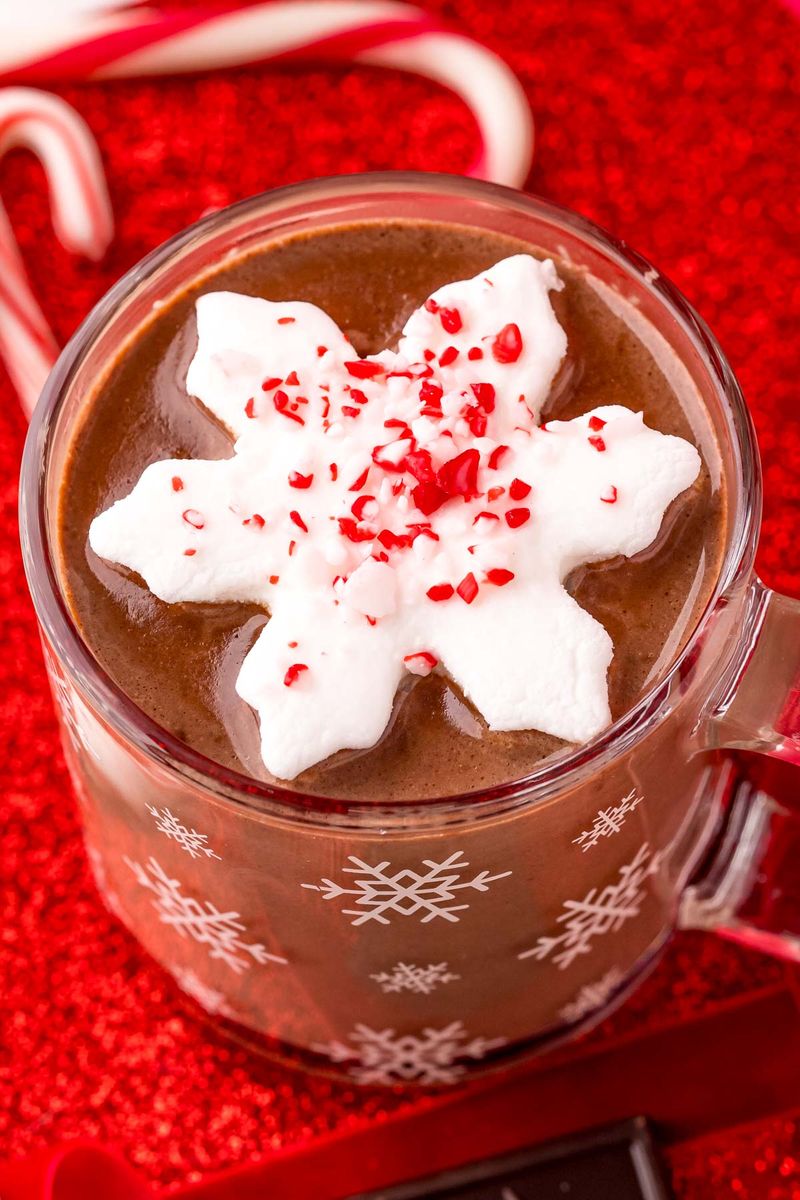 Peppermint Hot Chocolate