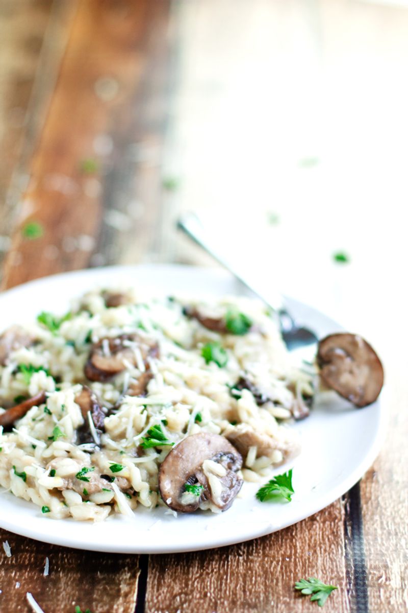 Chicken and Mushroom Risotto