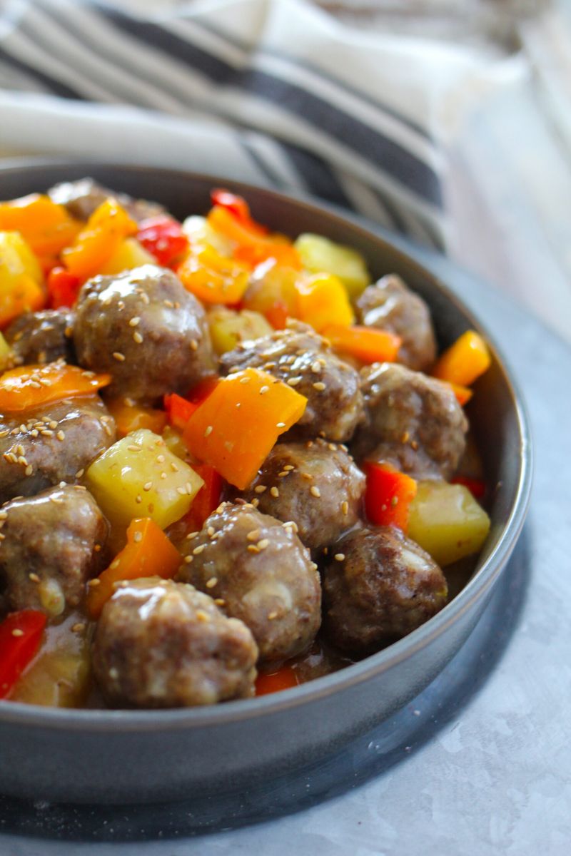 Sweet and Sour Meatballs
