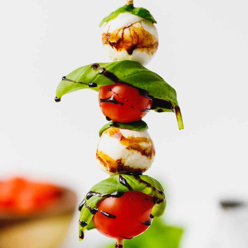 Mini Caprese Skewers