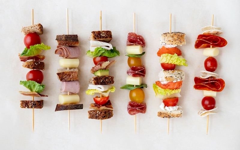 Mini Sandwich Skewers