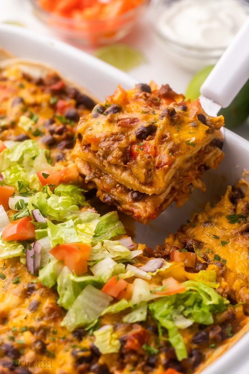 One-Pan Taco Casserole