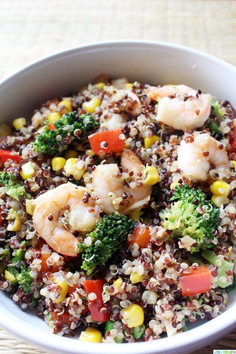 Shrimp and Quinoa Bowl