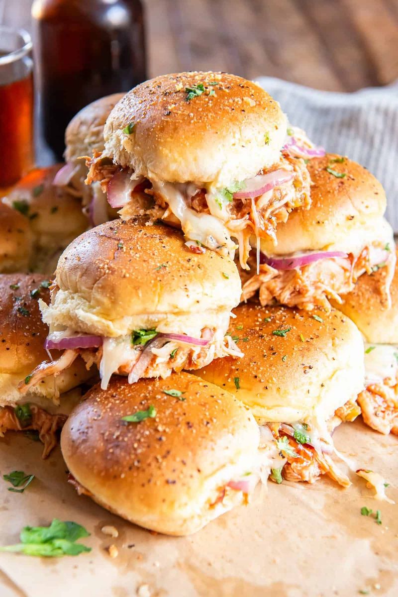 BBQ Chicken Sliders