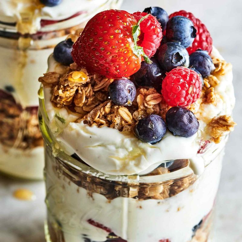 Greek Yogurt Parfaits