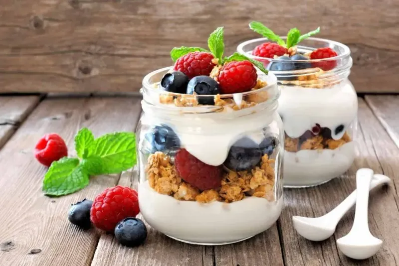 Fruit and Yogurt Parfaits