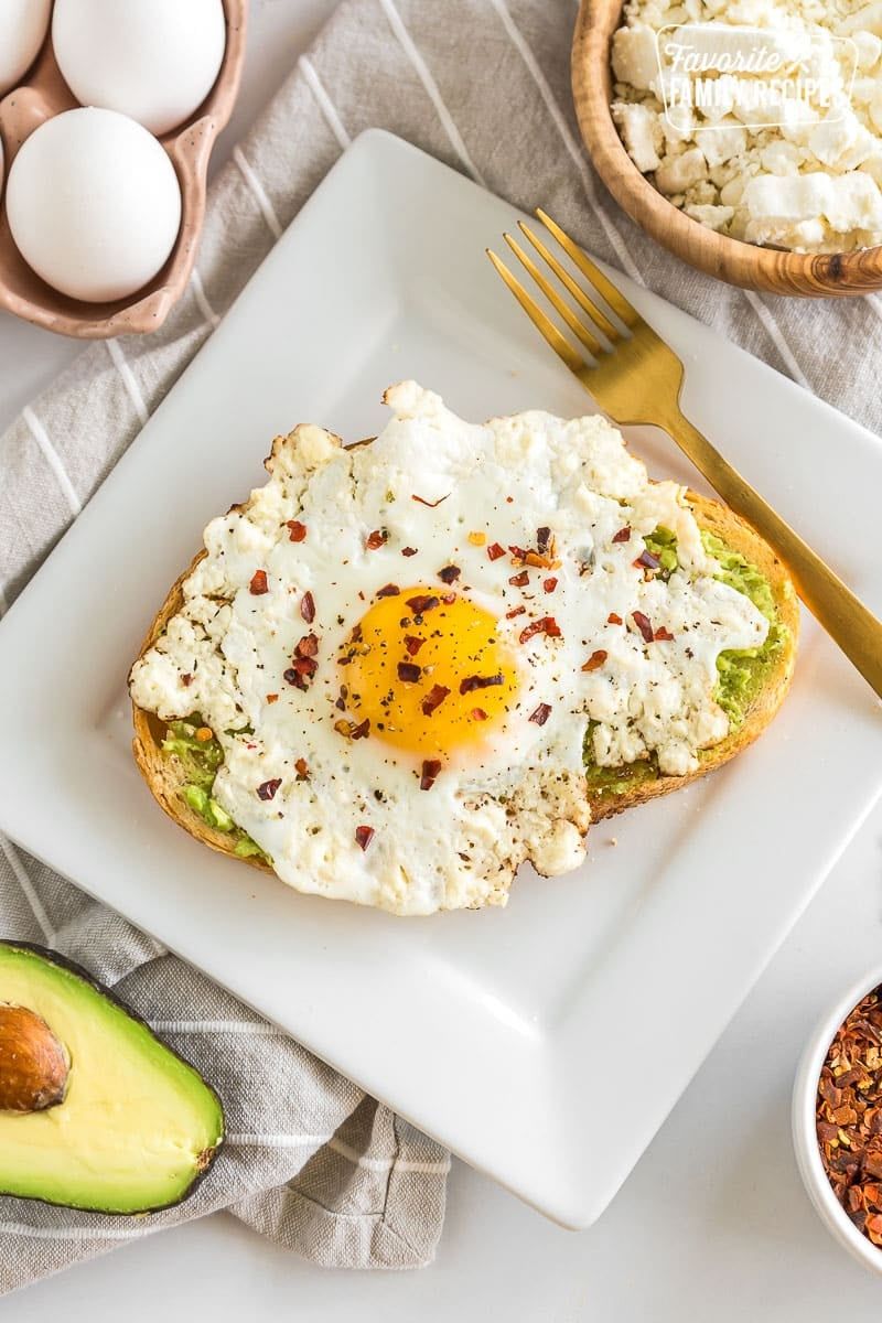 Feta Egg Toast