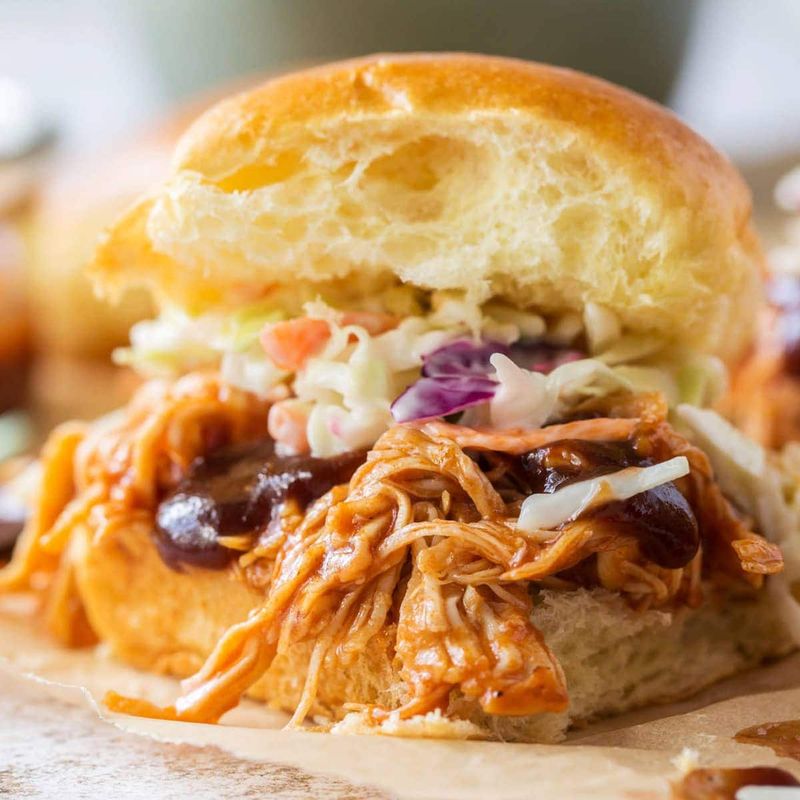 BBQ Chicken Sliders